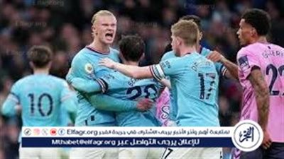 يلا شووت بث مباشر الان مانشستر سيتي في مواجهة إيفرتون