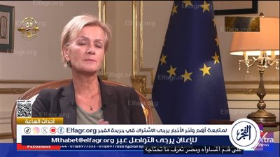 أنجلينا أيخهورست : العلاقات بين مصر والاتحاد الأوروبي شراكة حقيقية وقائمة على التفاهم