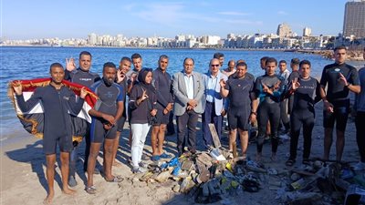 وزارة البيئة تطلق من الإسكندرية حملة كبرى لتطهير قاع البحر بالميناء الشرقي