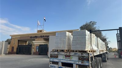 الهلال الأحمر المصري يُطلق قافلة «زاد العزة» 53 بـ8500 طن مساعدات لغزة