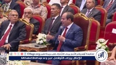 عاجل- الرئيس السيسي: نصر أكتوبر ووقف الحرب في غزة إنجازان يبرزان قوة الإرادة المصرية في تحقيق السلام والتنمية