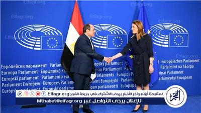 البرلمان الأوروبي يشيد بسياسات مصر الحكيمة واعتبارها ركيزة استقرار الشرق الأوسط