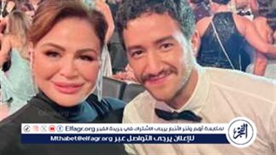 إلهام شاهين تهنئ أحمد مالك بحصوله على جائزة أفضل ممثل من مهرجان الجونة