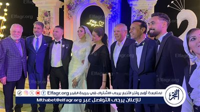 نجوم الفن يشعلون حفل زفاف ابنة حسان العربي