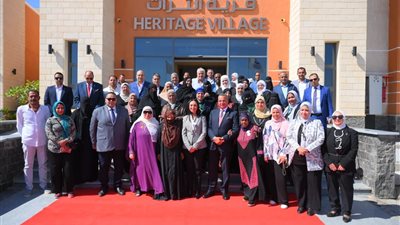 وزيرة التضامن الاجتماعي ومحافظ جنوب سيناء يتفقدان القرية التراثية بمدينة شرم الشيخ استعدادًا لافتتاحها رسميًا