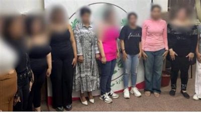 ضبط 10 سيدات لقيامهن بممارسة الأعمال المنافية للآداب بالقاهرة