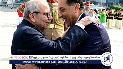 عاجل ـ رئيس الوزراء يستقبل نظيره اللبناني بمطار القاهرة الدولي 