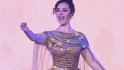 ملكة على عرش الحضارة.. شيرين طارق تتألق في افتتاح المتحف المصري الكبير بإطلالة فرعونية