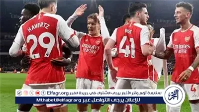 بث مباشر مباراة أرسنال وسندرلاند اليوم في الدوري الإنجليزي 2025.. الموعد والقناة الناقلة والتشكيل المتوقع