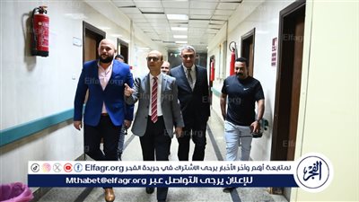 زيارة مفاجئة لرئيس جامعة أسيوط لمستشفى القلب الجامعي مساء اليوم 