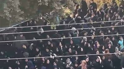 تشييع جثماني طفلين شقيقين لقيا مصرعهما في حادث بالقناطر الخيرية