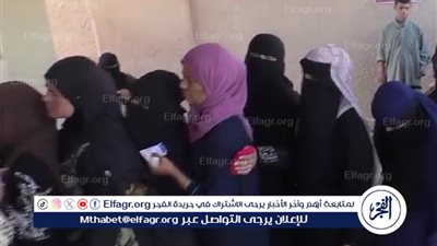 سيدات أطفيح مركز الجيزة يقبلن بكثافة داخل لجان انتخابات النواب 2025
