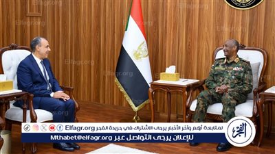 وزير الخارجية يلتقي رئيس مجلس السيادة السوداني الانتقالي