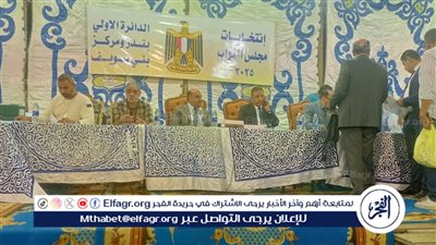 انتخابات النواب 2025.. الحصر العددي لأصوات الناخبين بالدائرة الاولى ببني سويف