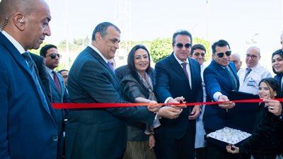 وزير الإنتاج الحربي يفتتح توسعة وحدة الغسيل الكلوي ووحدة العلاج بالأكسجين تحت ضغط عالي 