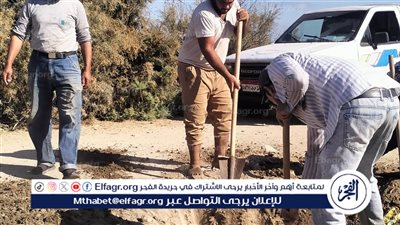 رئيس مياه القناة الجديد: اعادة الخدمة كاملة لقرية جلبانة بعد استخراج جذور الأشجار