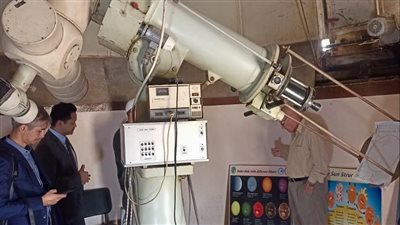 أكاديمية الأزهر تنظم زيارة ميدانية إلى المعهد القومي للبحوث الفلكية والجوفيزيقية