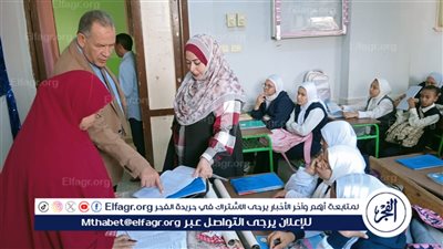 وفد من تعليم أسيوط فى زيارة مفاجئة ل 4 مدارس بادارتى صدفا وابوتيج 