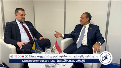 وزير الخارجية يلتقي مع وزير خارجية البوسنة والهرسك