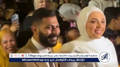  قمر بالحجاب.. إشادات واسعة بإطلالة فريدة محمد هنيدي في عقد قرانها