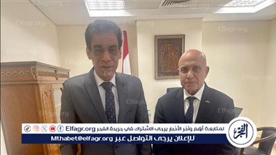مساعد وزير الخارجية يستقبل رئيس اتحاد الكيانات المصرية في أوروبا ويبحث تحسين الخدمات القنصلية