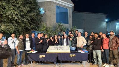 محمد سيد بشير يحرص على حضور انطلاق تصوير 