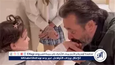 كريم عبد العزيز يتصدر تريند جوجل بعد فيديو عفوي مع حفيدة أصالة داخل عيادة شام الذهبي بالقاهرة