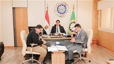 نائب محافظ الدقهلية يترأس لجنة التصرفات العقارية الخاصة بمستثمري المنطقة الصناعية في جمصة