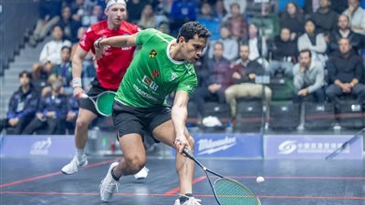 نجم وادى دجلة يوسف إبراهيم يتأهل إلى نصف نهائي بطولة ميلووكي هونج كونج للإسكواش 