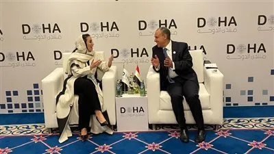 وزير الخارجية يلتقي مع الأمين العام لمنظمة التعاون الرقمي