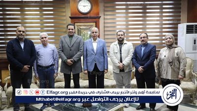 محافظ المنيا يستقبل النجم حمزة العيلي قبل افتتاح مهرجان المنيا الدولي للمسرح 