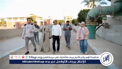 رئيس مياه أسيوط يتفقد أعمال توسعات محطة منفلوط المرشحة 
