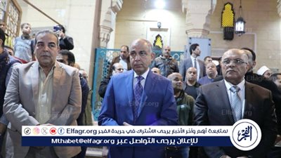 محافظ المنيا يؤدي صلاة الجنازة على شهداء الواجب ضحايا حادث الطريق الصحراوي الشرقي وينعى قضاة محكمة ديروط