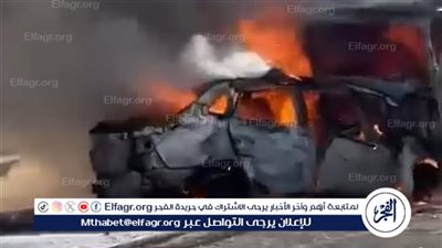 مصرع 4 مستشارين وإصابة اثنين في حادث تصادم مروع على طريق المنيا الصحراوي