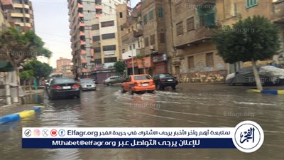 أمطار غزير وغيوم كثيفة علي الإسماعيلية