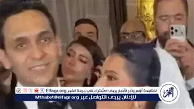 نجوم الفن يشعلون الأجواء في حفل زفاف ابنة نادية مصطفي 