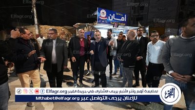محافظ أسيوط يتفقد أعمال توسعة وتطوير شارع مصنع سيد بحي غرب 