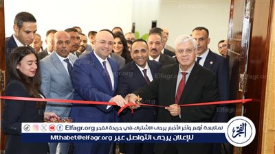 محافظ بني سويف ووزير التعليم العالي يفتتحان قاعة احتفالات بمجمع المعاهد العليا