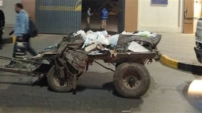 محافظة الجيزة تشن حملاتها علي الفريزة والنباشين وعربات الكارو والتروسيكلات بالمريوطية واللبيني والعجوزة وكرداسة