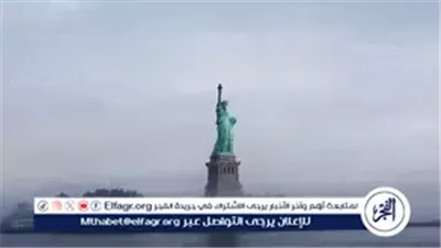 عاجل- انهيار نسخة تمثال الحرية في البرازيل بسبب عاصفة قوية.. فيديو صادم