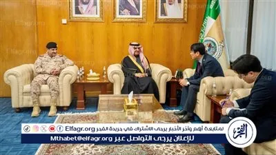  نائب وزير الحرس الوطني يستقبل القائم بالأعمال في سفارة جمهورية كوريا