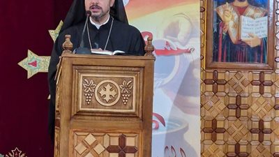 الأنبا باخوم يلتقي شباب الإيبارشيّة في اللقاء الثاني من السلسلة الخامسة لاجتماعات الشباب وأبونا المطران