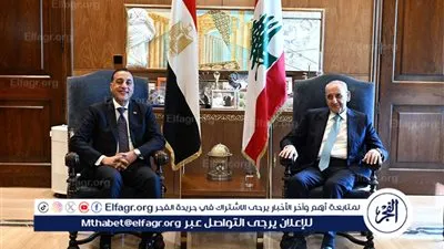 عاجل- أبرز تصريحات مدبولي وبري خلال استقبال رئيس مجلس النواب اللبناني لرئيس الوزراء المصري: دعم الاستقرار وتعزيز التعاون الاقتصادي