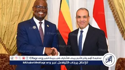 وزير الخارجية يلتقي وزير خارجية زيمبابوي لتعزيز التعاون الثنائي