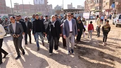 محافظ المنوفية يتفقد التجهيزات واللمسات النهائية بموقف قويسنا النموذجي بطاقة 120 باكية وبسعة 500 سيارة تمهيدا للافتتاح والتشغيل