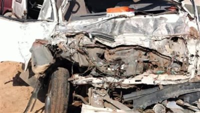 كلهم عمالة من المنوفية..مصرع 4 وإصابة 14 فى حادث تصادم على الطريق الصحراوي