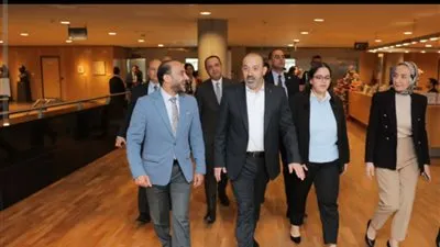 مكتبة الإسكندرية تستقبل النائب العام الفلسطيني وتستعرض مشروعاتها الثقافية