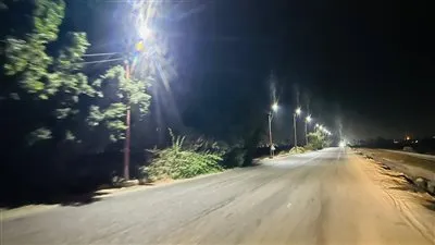 استجابة سريعة من محافظ قنا لإضاءة الطريق الزراعي قنا – الأقصر