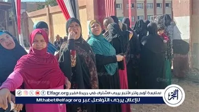 توافد الناخبين على اللجان الإنتخابية بجولة الإعادة بالدائرة الأولى والرابعة بالفيوم