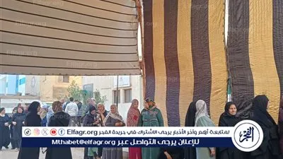 انتظام سير الانتخابات البرلمانية بجولة الإعادة باليوم الثانى فى سوهاج